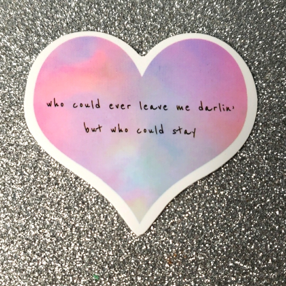 10/$10 Taylor Swift Waterproof Sticker